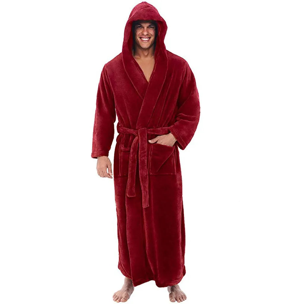Stornfield | HoodedChill – Cozy Bathrobe for Men