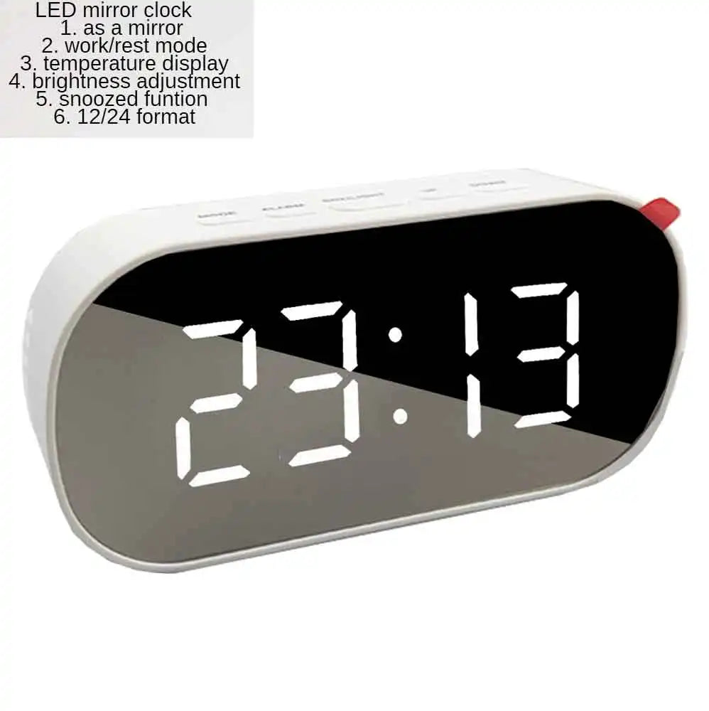 Stornfield | Curved Screen Digital Alarm Clock