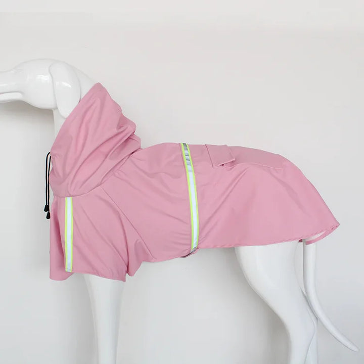 Waterproof Dog Raincoat with Hood & Reflectors Stornfield