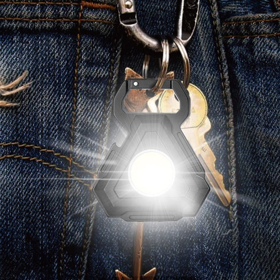 Mini LED Flashlight USB Bottle Opener Keychain | Stornfield