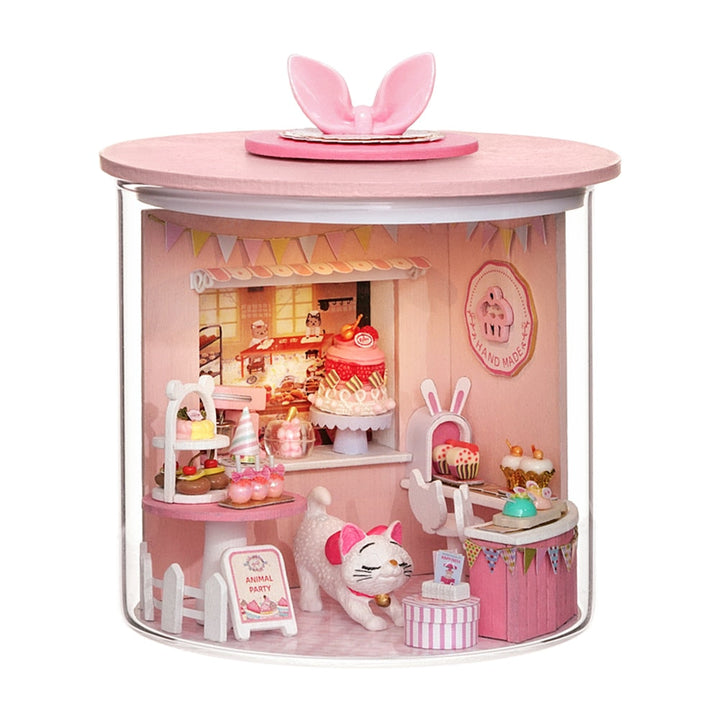 Mini Mansion Wooden Furnished Doll House | Stornfield