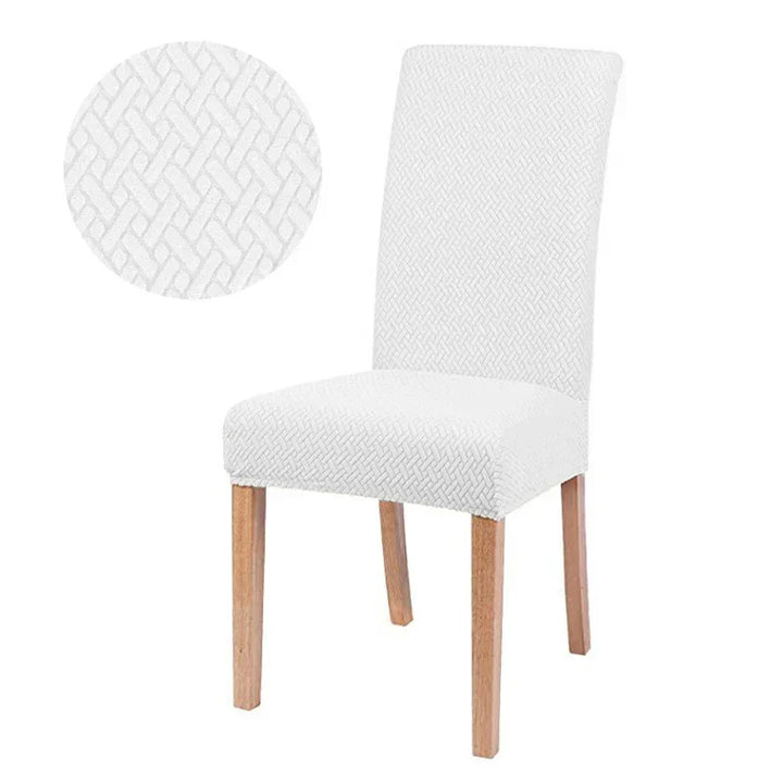 Stornfield | Chair Cover Velvona | Elastic & Thick Padded | Jacquard Stretch Cover | Washable & Wrinkle-Free