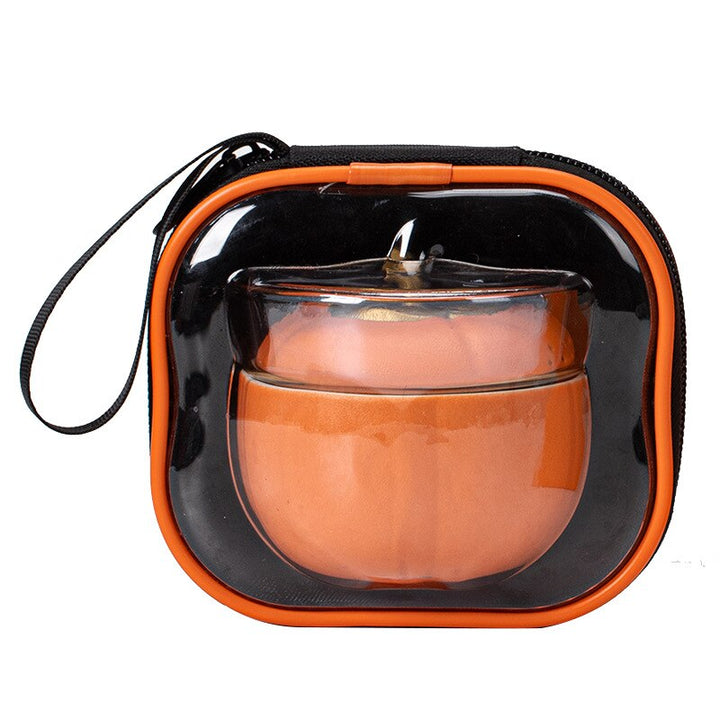 Mini Pumpkin Ceramic Teapot Set | Stornfield