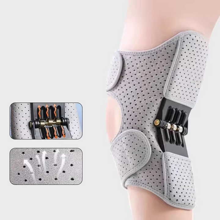 Stornfield | Adjustable Knee Support Brace with Power Rebound Springs for Joint Relief and Stability