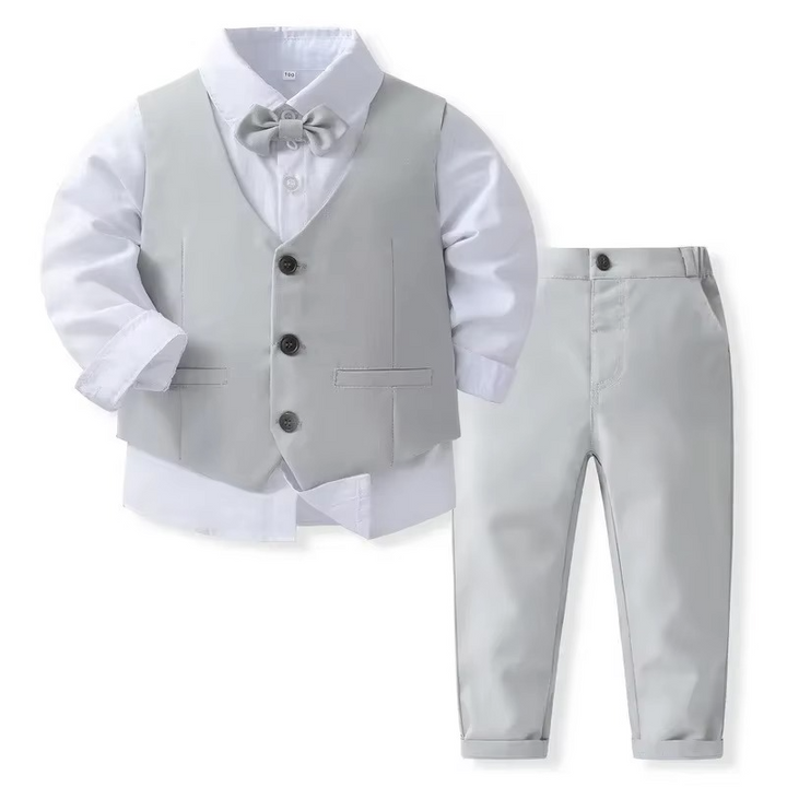 Stornfield | Boys Formal Cotton Outfit Set for Toddlers and Kids