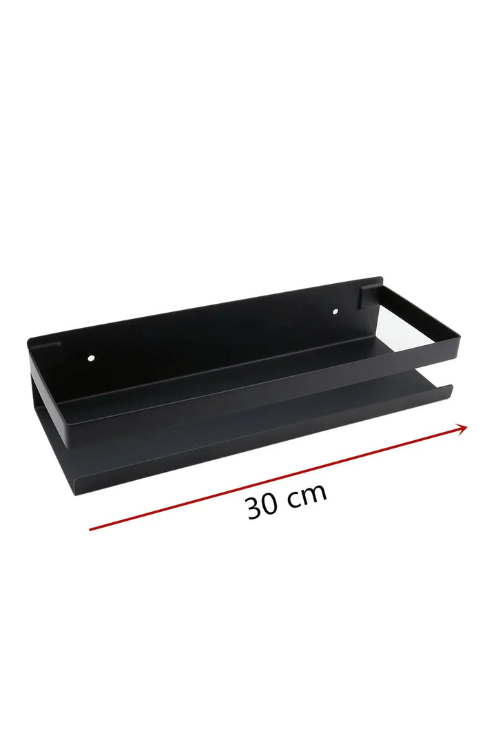 Stornfield | Modern Black Floating Shelves