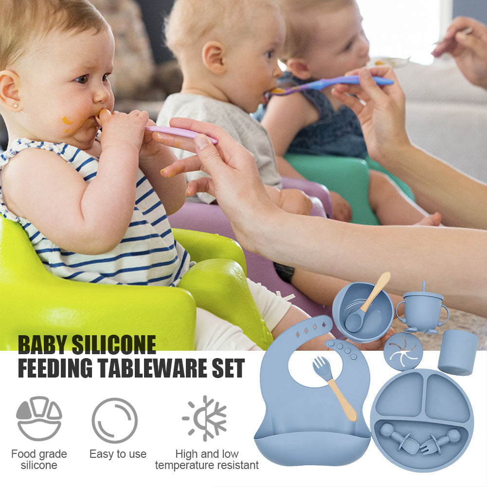 Silicone Baby Feeding Tableware Set | Stornfield