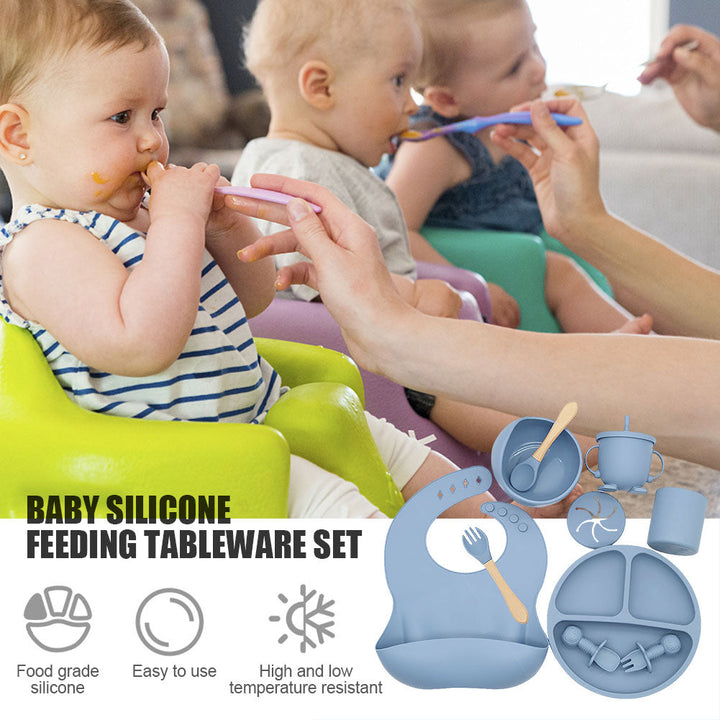 Silicone Baby Feeding Tableware Set | Stornfield