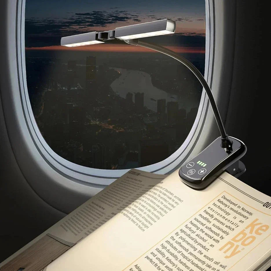 Stornfield | Rechargeable LED Reading Lamp with Touch Control | Autumn Lighting - Nellie