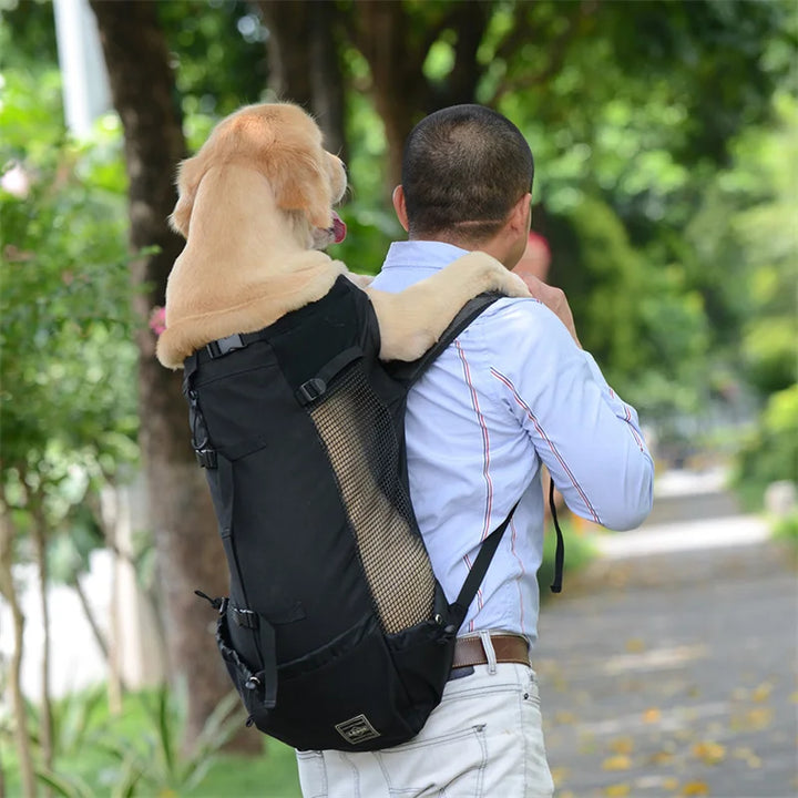 Dog backpack for outdoor & travel breathable Stornfield