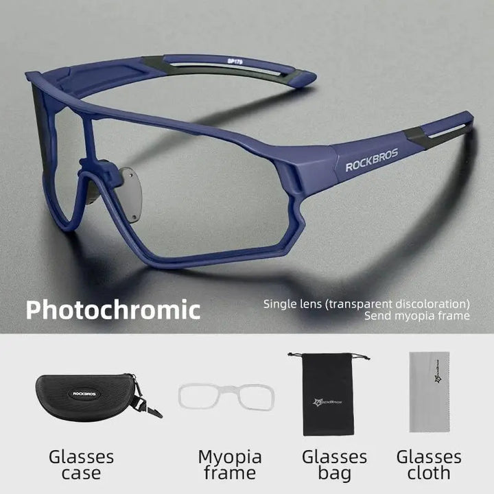 Bicycle glasses with photochromic lenses | Stornfield