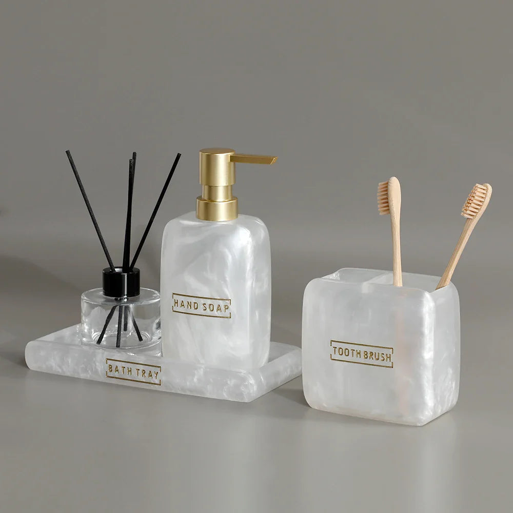 Pearl 3-Piece Bathroom Set Stornfield