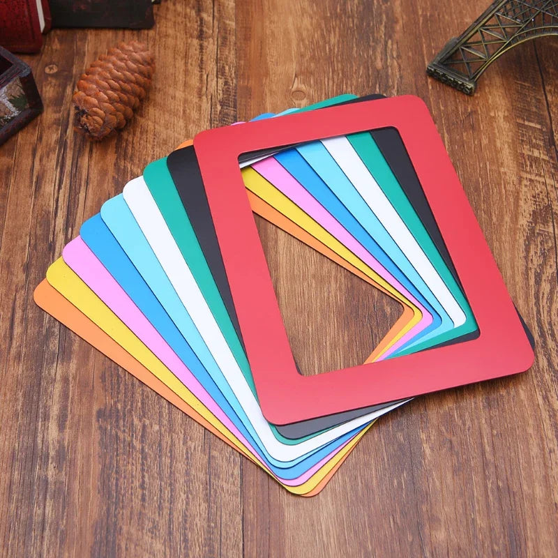 Magnetic Fridge Colorful DIY Photo Frames | Stornfield
