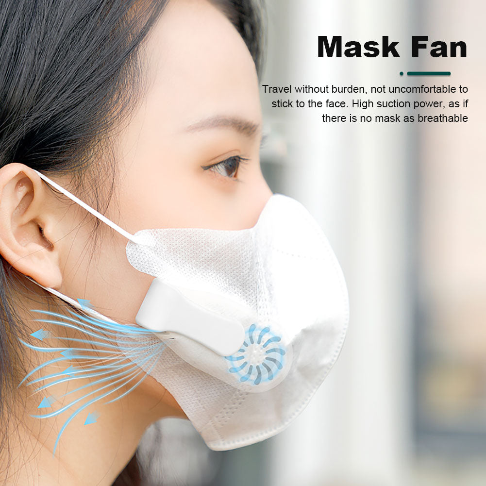Wearable Clip-On Face Mask Fan | Stornfield