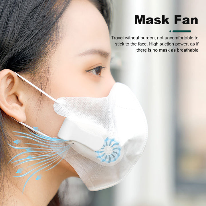 Wearable Clip-On Face Mask Fan | Stornfield