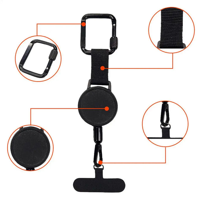 Stornfield | Retractable Phone Safe GripGuard
