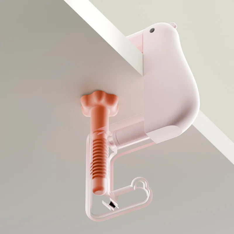 Hanging Duck Under Desk Hooks | Stonrfield