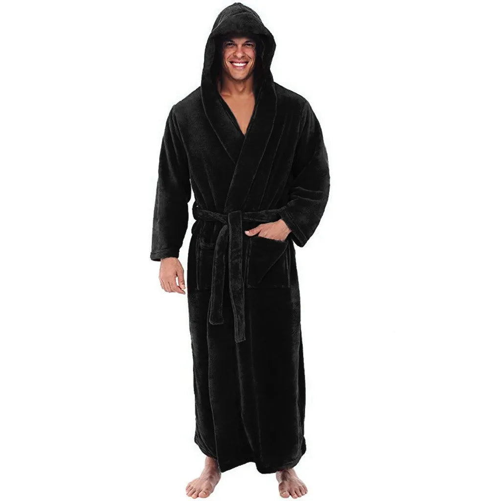 Stornfield | HoodedChill – Cozy Bathrobe for Men