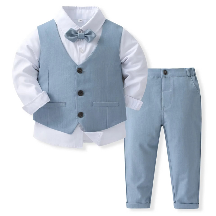 Stornfield | Boys Formal Cotton Outfit Set for Toddlers and Kids