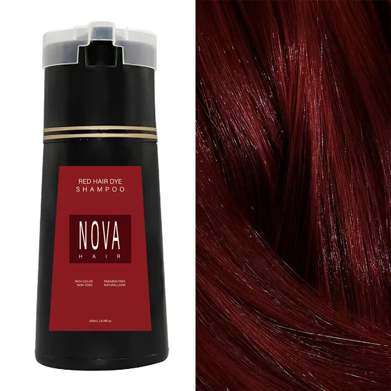 Stornfield | NovaHair Shampoo de Teinture Instantanée – Rafraîchissement rapide de la couleur pour vos cheveux