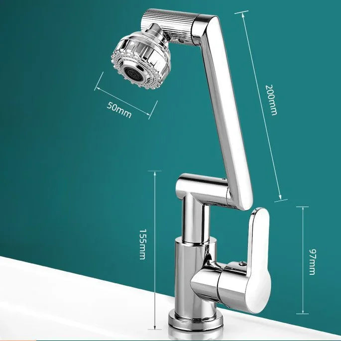Stornfield | Swivel Arm Faucet Universal Mechanical Spray Protected