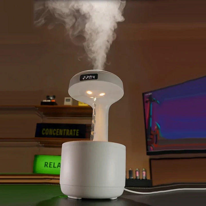 Stornfield | Anti-Gravity Water Droplet Air Humidifier Night Lamp