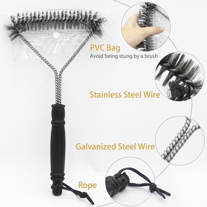 Stainless Steel BBQ Grill Cleaning Brush | Stornfield