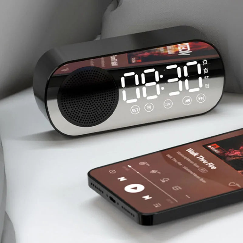 Stornfield | Digital Clock with Bluetooth Speaker and FM Radio