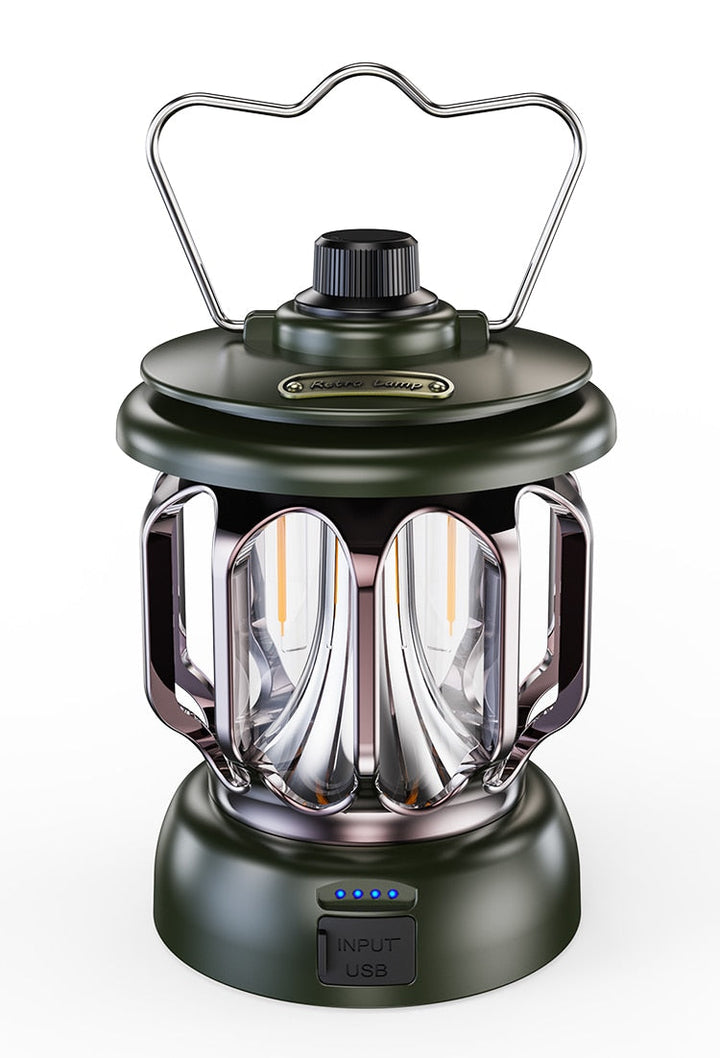 Retro Power Bank Camping LED Lamp | Stornfield