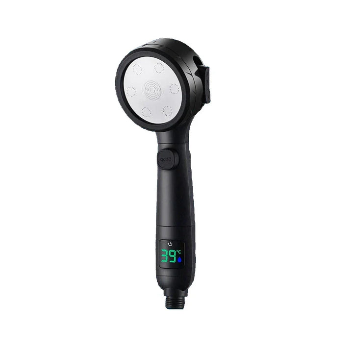 LED Showerhead with Digital Temperature Display | High Pressure & Water Saving Stornfield