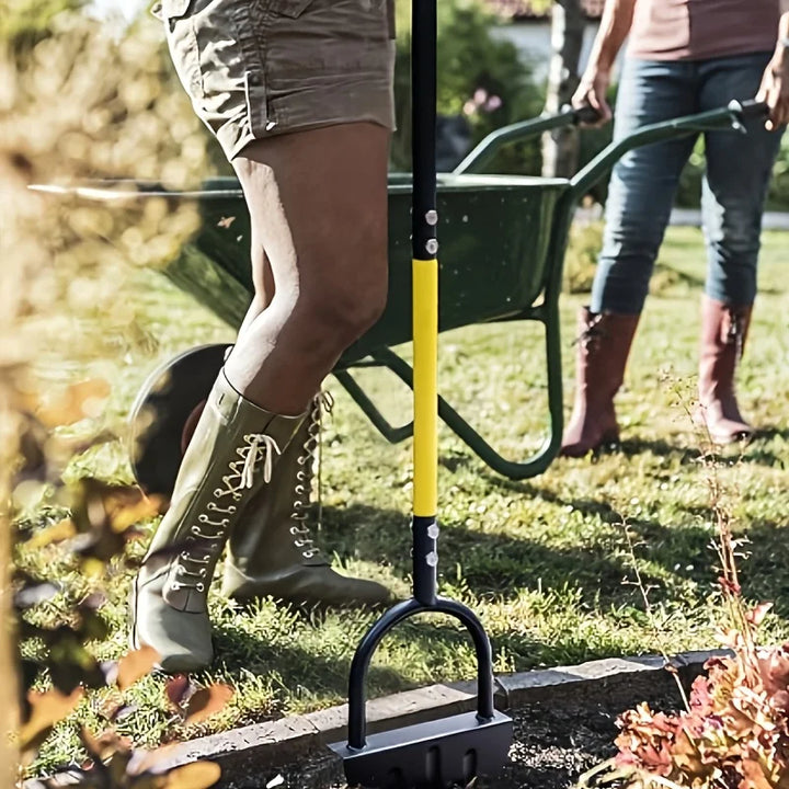 Stornfield | EdgeMaster Lawn Edger | Half-Moon Design with Wavy Edge | Manual Tool for Clean Lawn Edges & Beds