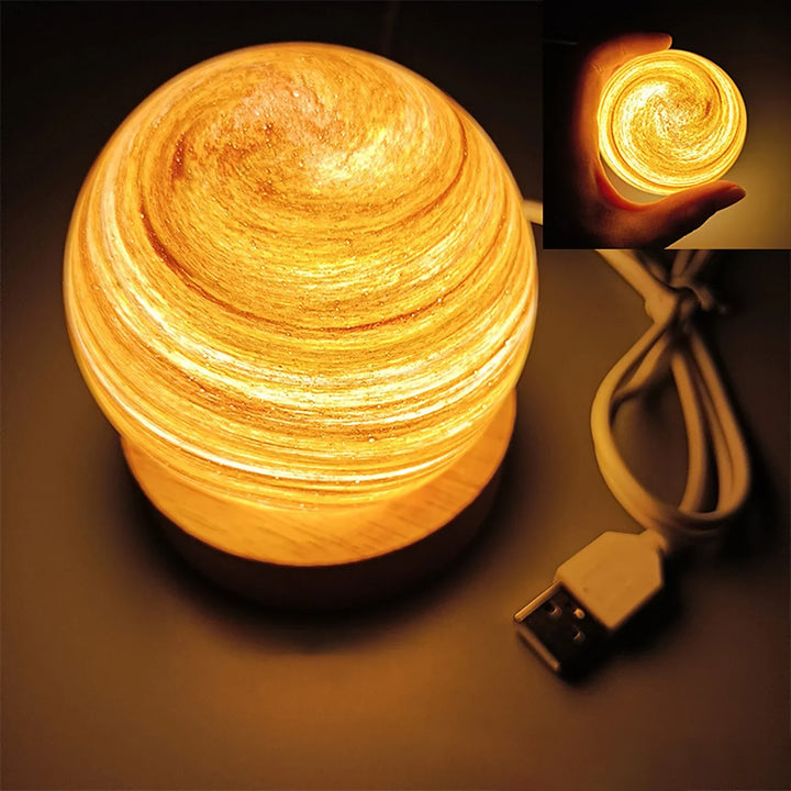 3D Crystal Planets Atmosphere Night Lamp | Stornfield