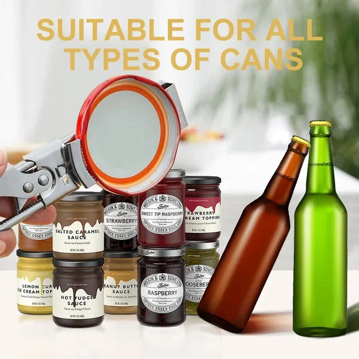Stornfield | Adjustable Stainless Steel Bottle Opener | Non-Slip Bottle Opener | New Kitchen Utensil