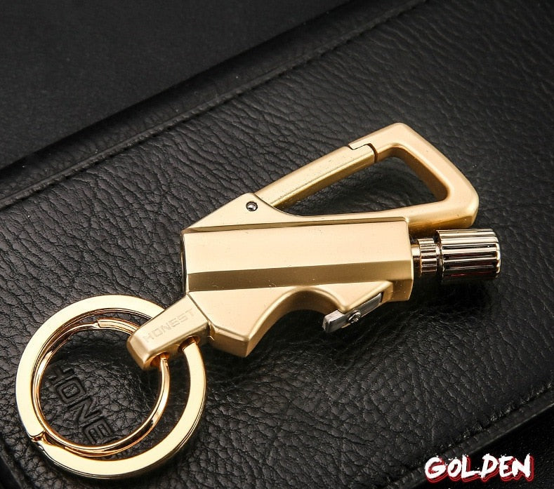 Outdoor Windproof Lighter Match Keychain | Stornfield