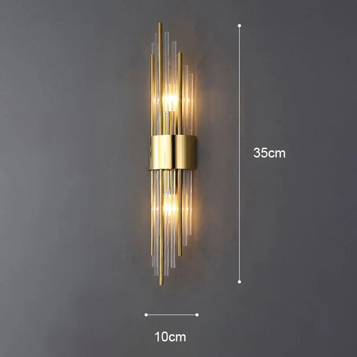 Stornfield | GoldenLuxe Elegant LED Floor Lamp | Luxurious Gold Design | Stylish Wall Lighting