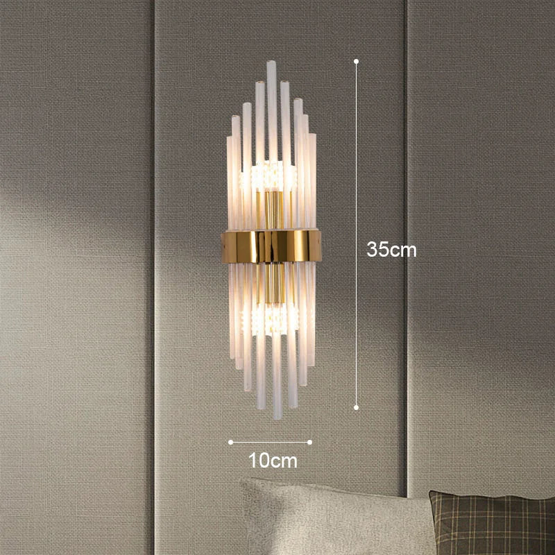 Stornfield | GoldenLuxe Elegant LED Floor Lamp | Luxurious Gold Design | Stylish Wall Lighting