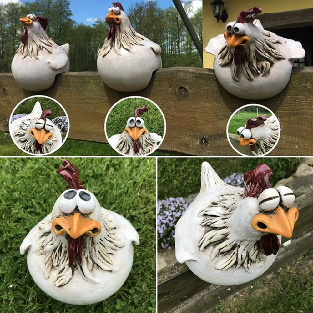 Stornfield | Playful Chicken Wire Decor: Fun Garden Art