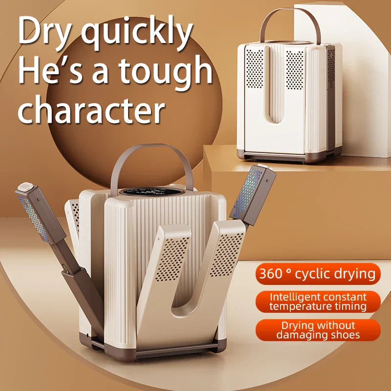Six-Arm Quick Heating FoldaStonrfielde Electric Shoe Dryer | Stonrfield