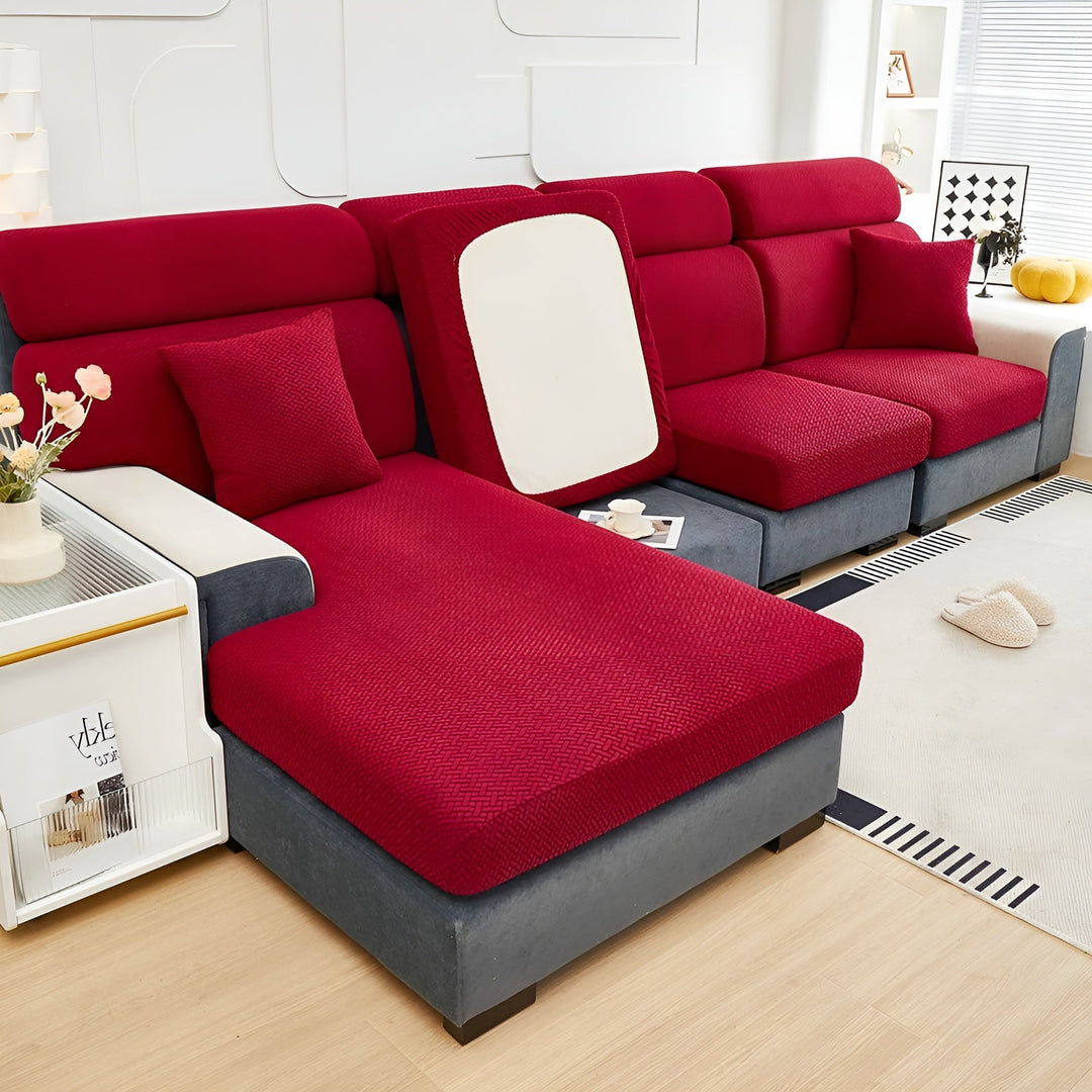 Elastic Sofa Cover – Water-Repellent and Tailored | Protective Cover Made from Stretch Fabric | Stornfield