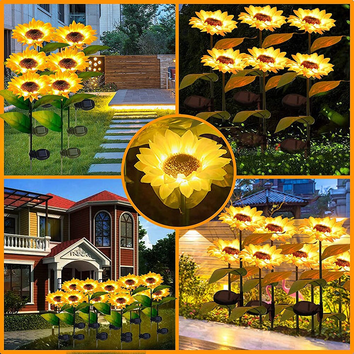 Stornfield | Solar Sunflowers: Waterproof Garden Joy
