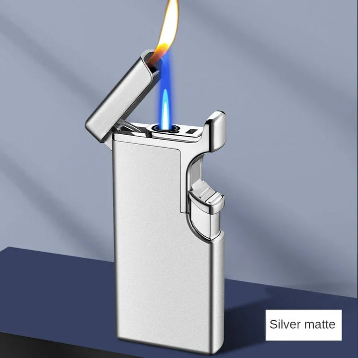 Metal Double Fire Jet Butane Lighter | Stornfield
