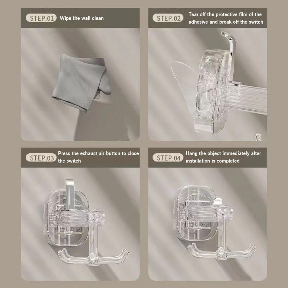 Simplistic Six-Claw Universal Rotating Hook | Stornfield