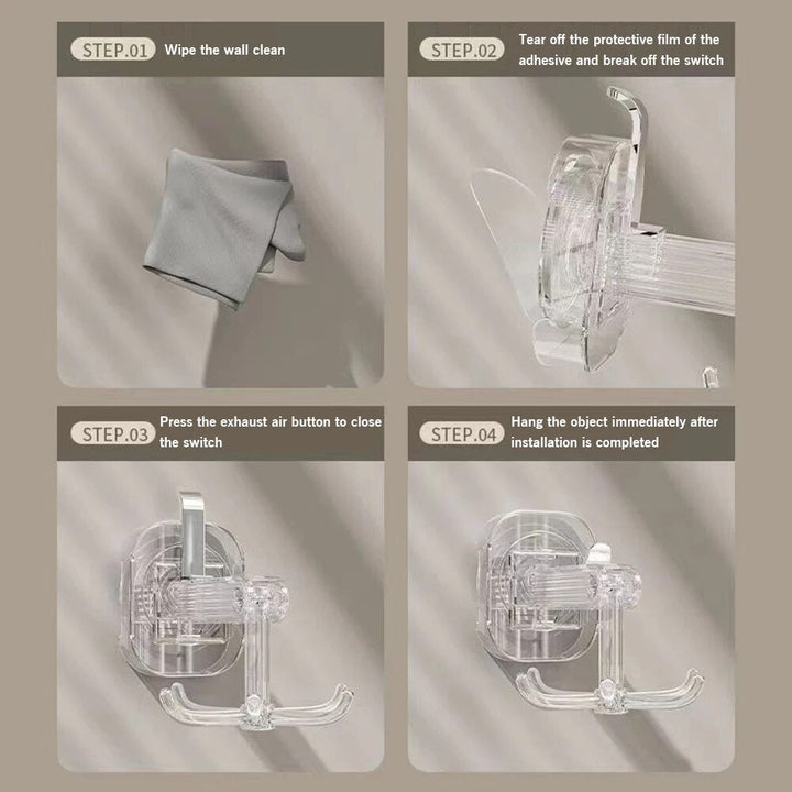 Simplistic Six-Claw Universal Rotating Hook | Stornfield