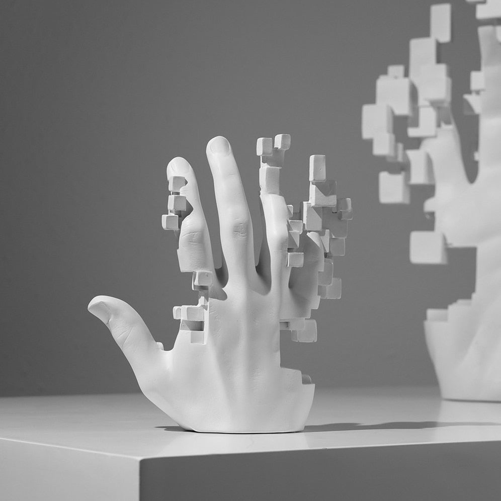 Modern Artful Touches Hand Statue Decor | Stornfield