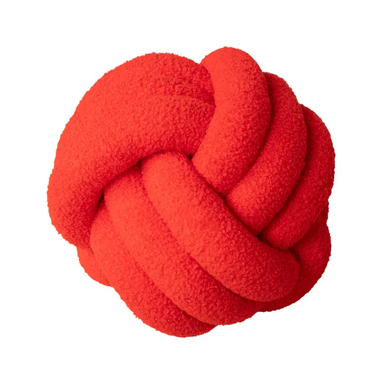 Stornfield | Cushion - Comfortable - Hand-knotted ball - Sheep's wool