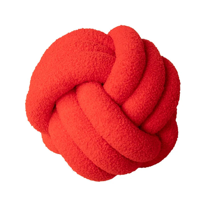 Stornfield | Cushion - Comfortable - Hand-knotted ball - Sheep's wool