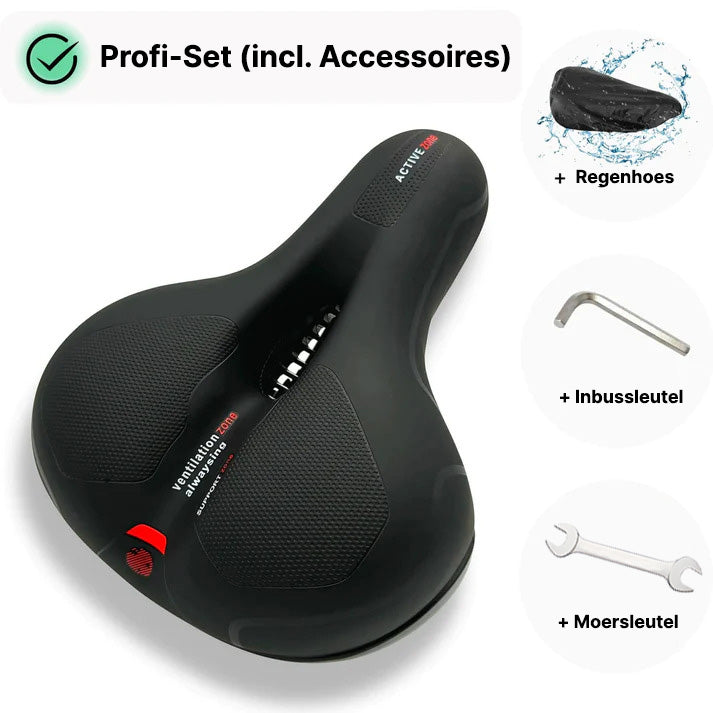 Stornfield | Vélo Confort Pro - Ergonomic Bike Saddle for a Pain-Free Riding Experience
