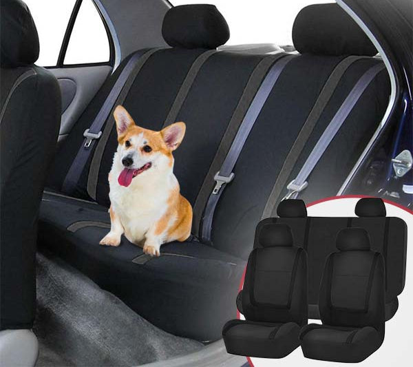Stornfield | ComfortSeat 9-piece Car Seat Covers Set – Universal, Breathable & Washable