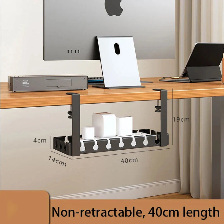 Cable channel under the desk | Stornfield