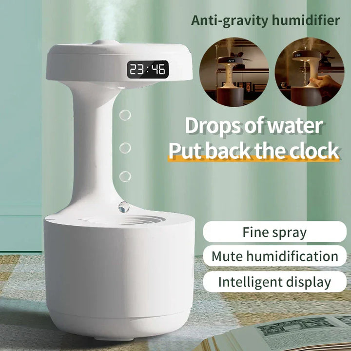 Stornfield | Anti-Gravity Water Droplet Air Humidifier Night Lamp